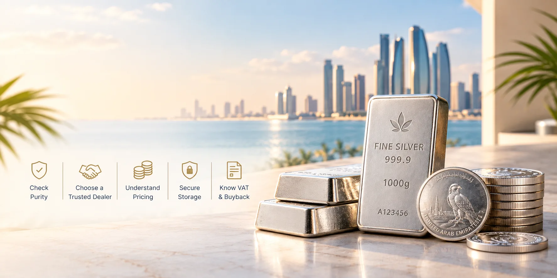 Where to Buy Silver Bars in Abu Dhabi for Investment? A Complete Guide