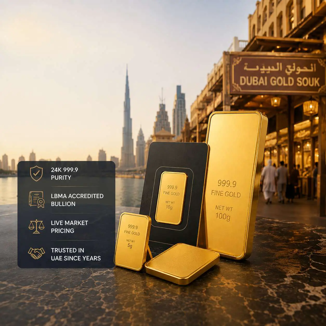 Best Place to Buy Gold Bars in the UAE (2026 Buyer's Guide)