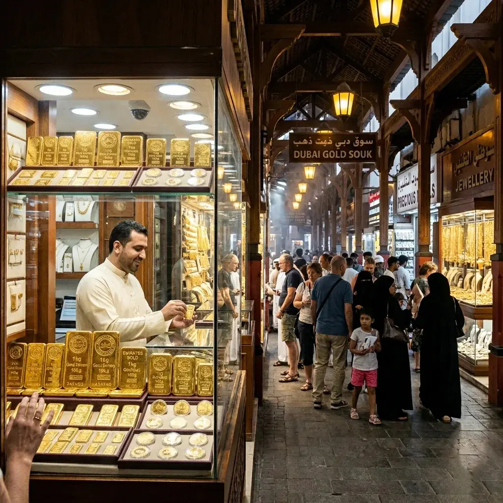 Why Dubai Gold Souk Is the Best Place to Buy Gold Bullion in Dubai