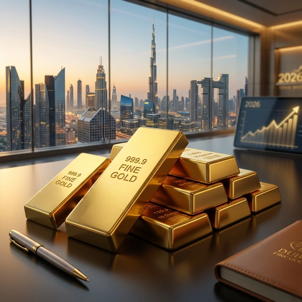 Why 999.9 Gold Bars Are the Best Investment in Dubai (2026 Guide)