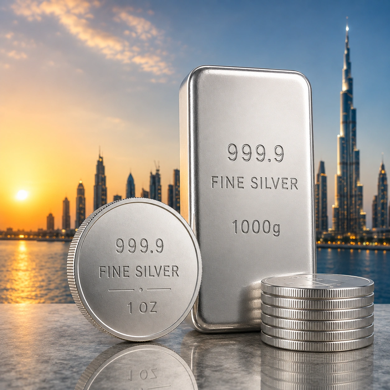 Best Silver Bullion Dealers in Dubai: How to Choose a Trusted Seller